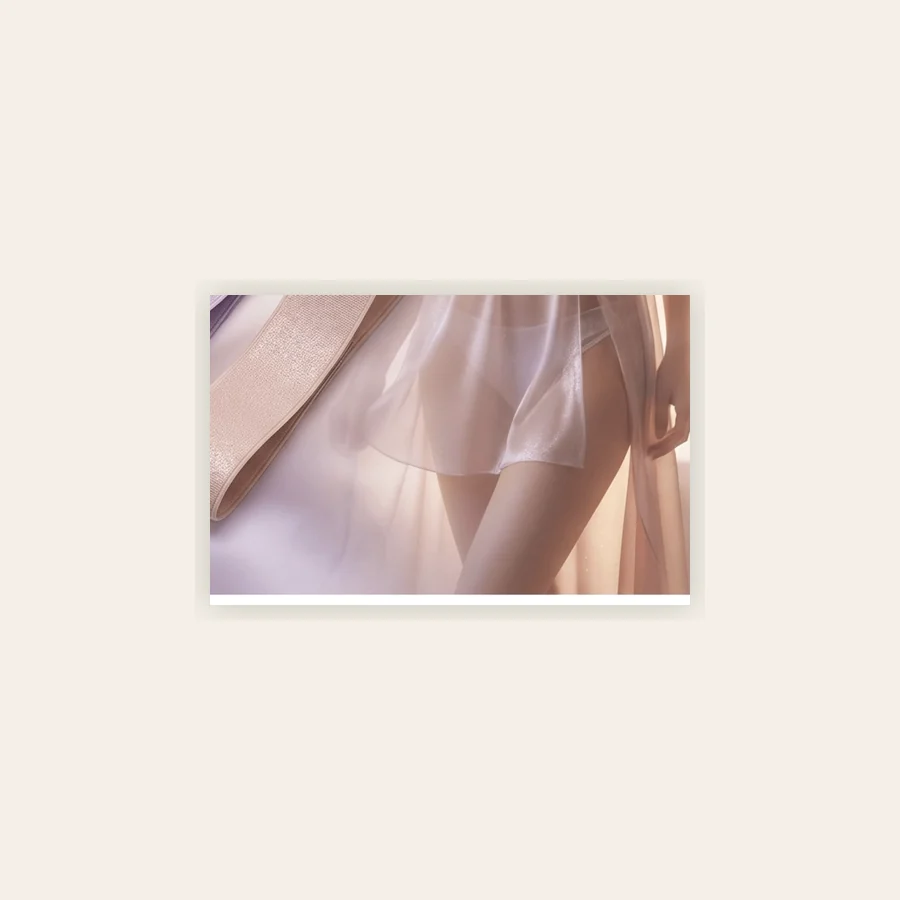 AI concept visualization of a lustre lingerie strap