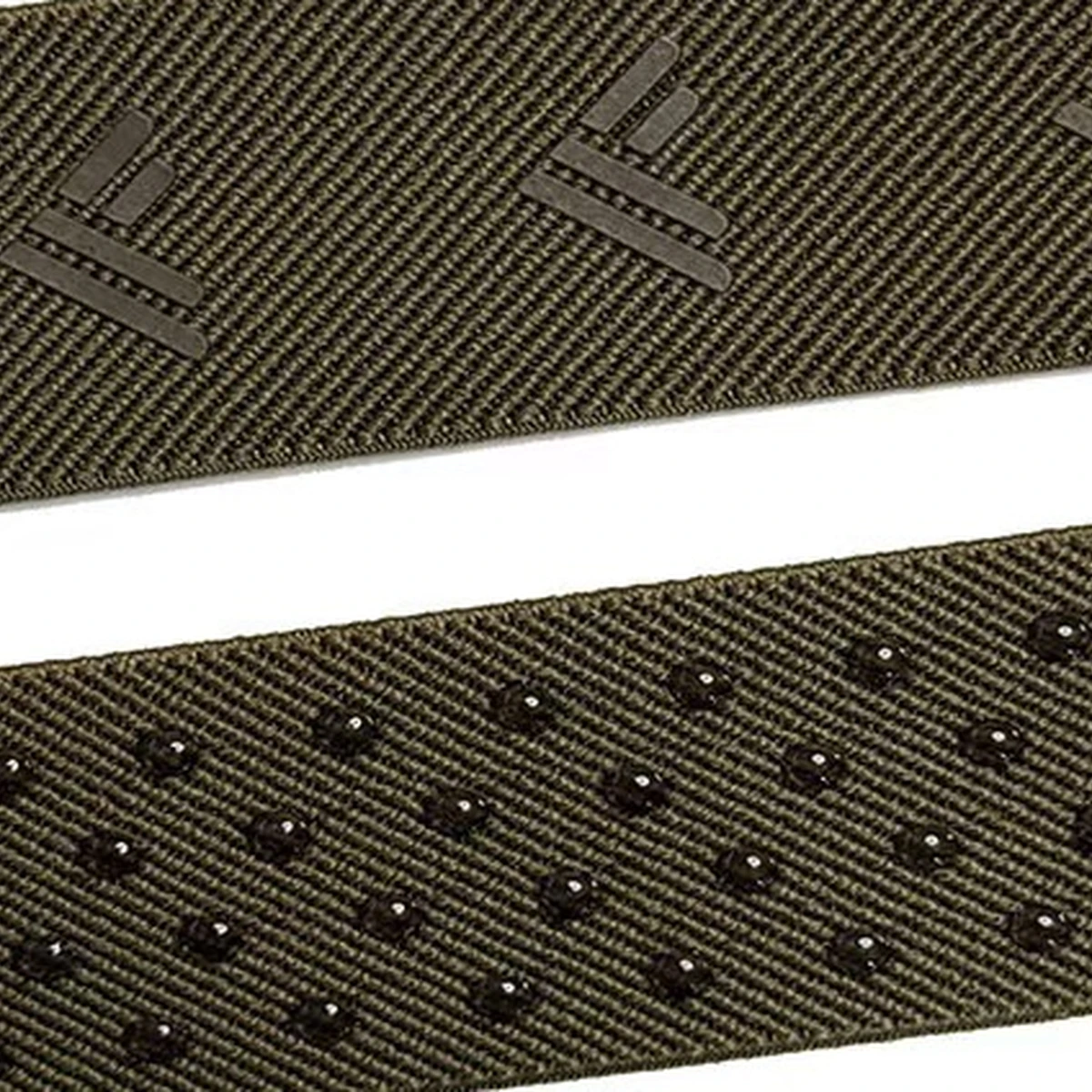 Anti-slip silicone line and dot gripper elastic
